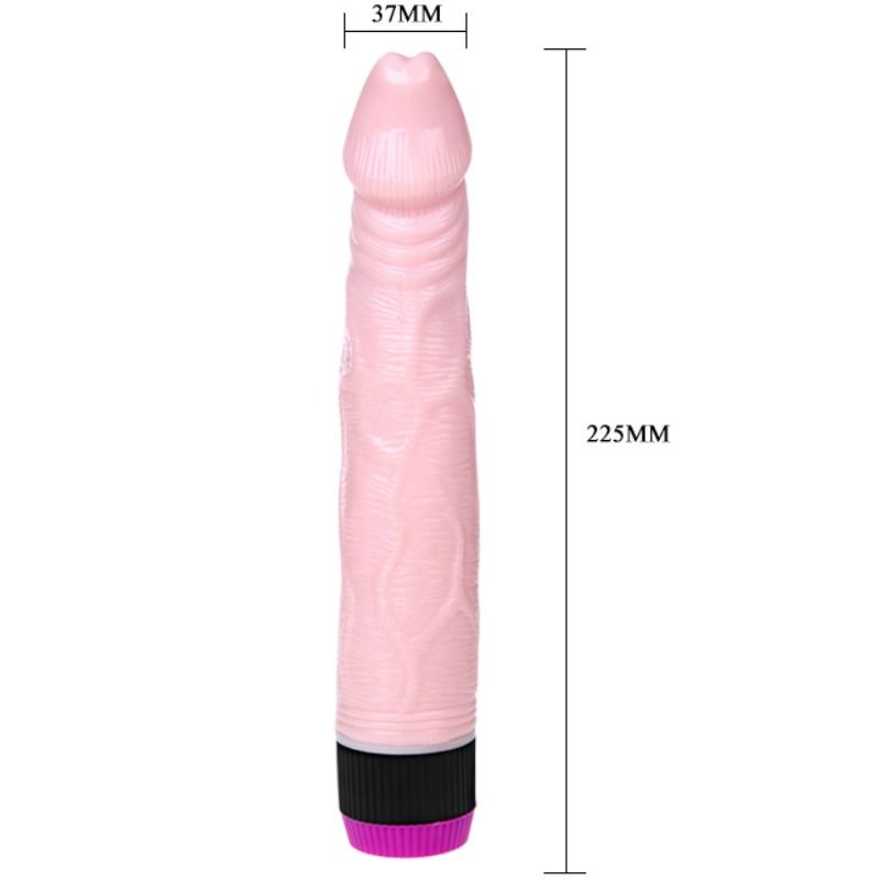 Baile - Vibromasseur Réaliste Vibrant 22,5 cm - Naturel