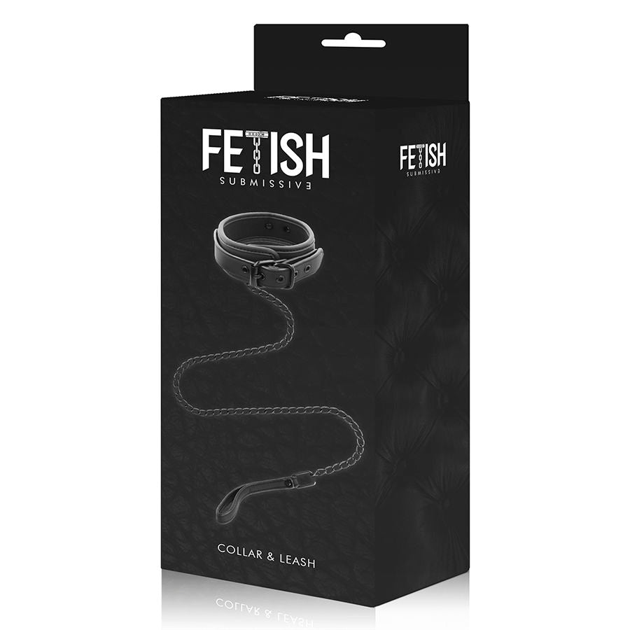 Collier BDSM Fetish Submissive Chaîne Néoprène - Fetish - FETISH SUBMISSIVE BONDAGE