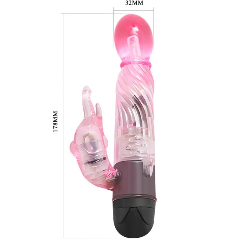 Baile - Sextoy Rabbit 10 modes de vibrations Lover – Rose