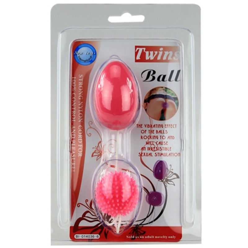 Baile - Boules Anales Twins ball - Rouge