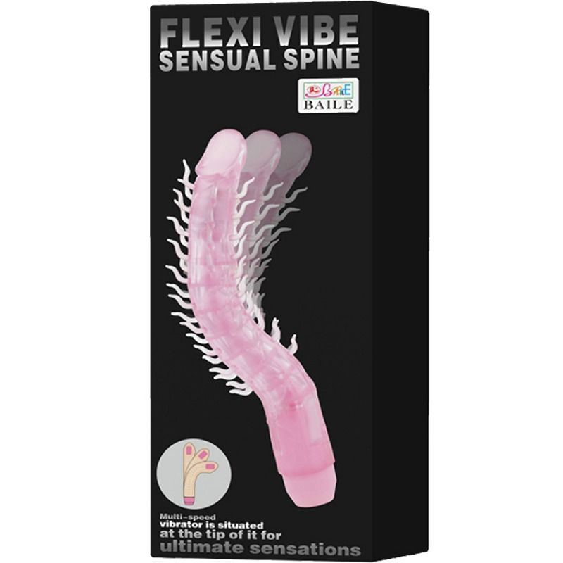 Baile - Vibromasseur Flexible 23,5 cm - Violet