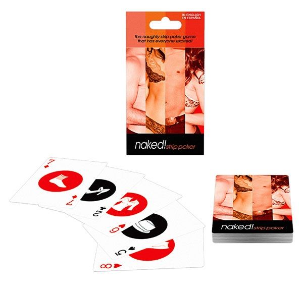 Jeu de Cartes Nu! Strip Poker Bilingue ES/EN - Kheper Games
