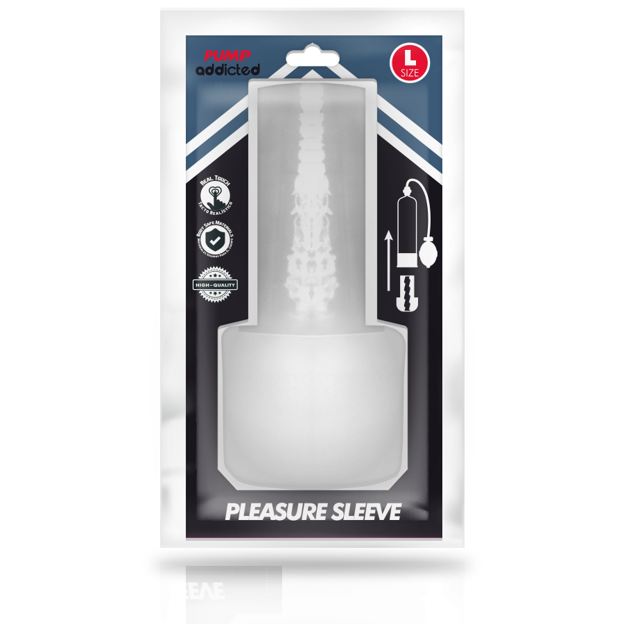 Manchon masturbateur transparent Pump Addicted - Pump Addicted - PUMP ADDICTED