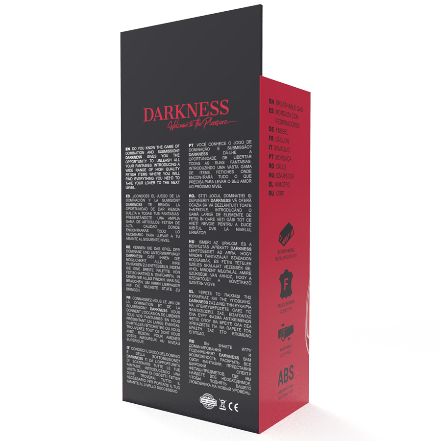Darkness - bâton respirant rouge