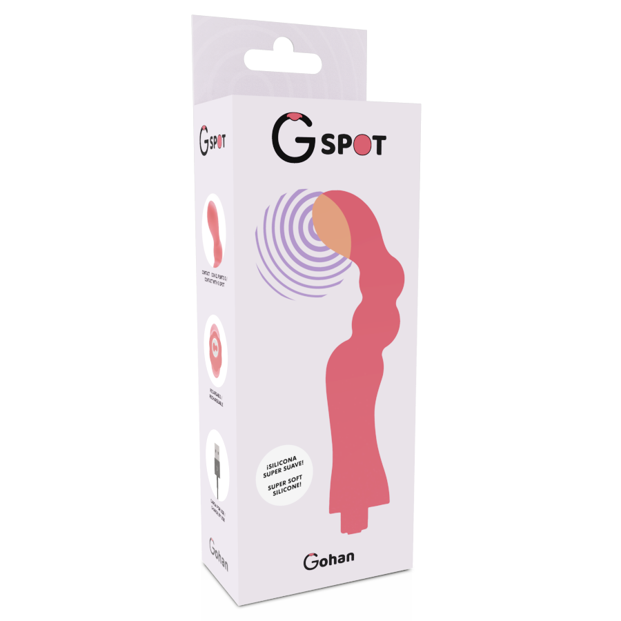 Vibromasseur point G Gohan lumière rouge - G-Spot - G-SPOT