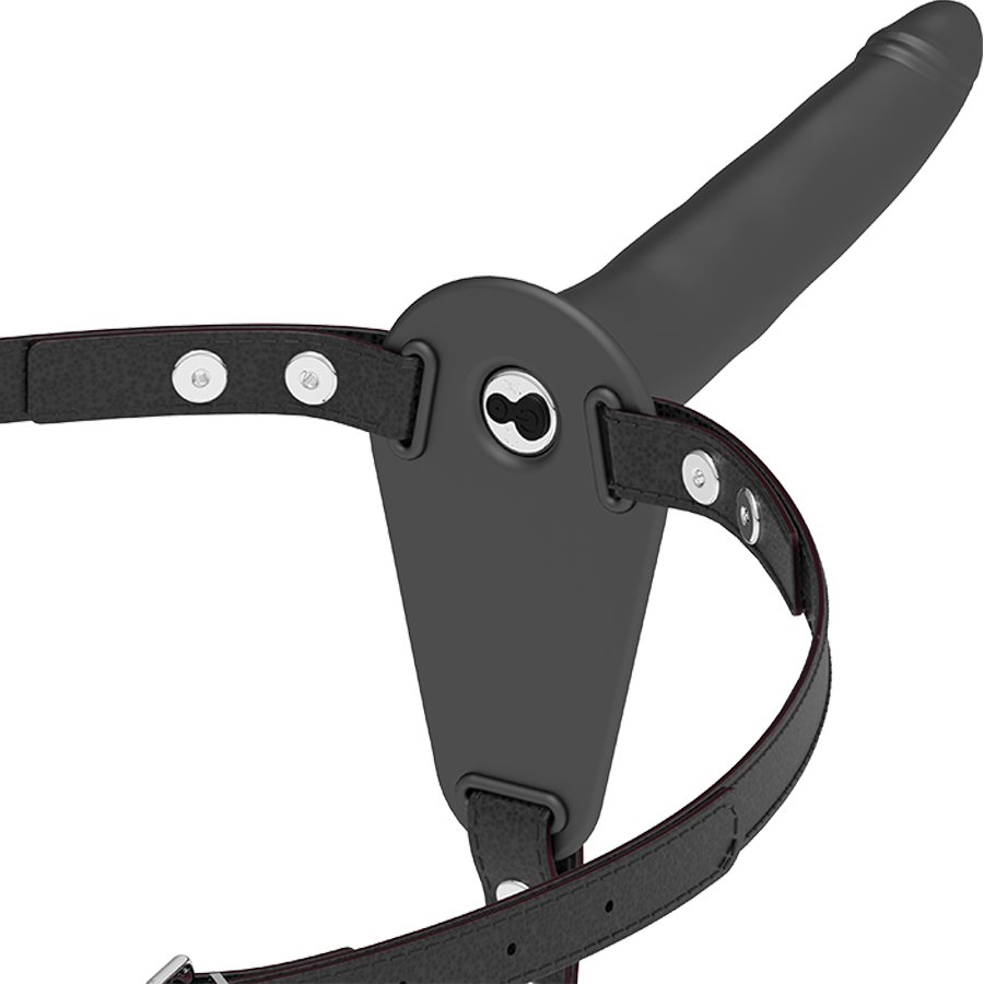 Fetish Submissive - Gode Ceinture Femme Noir / 15 cm