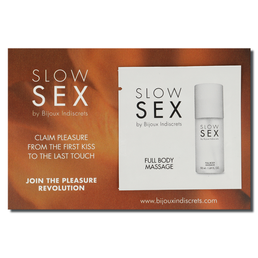 Gel Massage Corps Slow Sex Coco 2ml - Bijoux - Bijoux Indiscrets