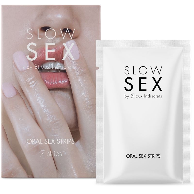 Bijoux Indiscrets - Bandes Mentholées pour le Sexe Oral - 7 pièces