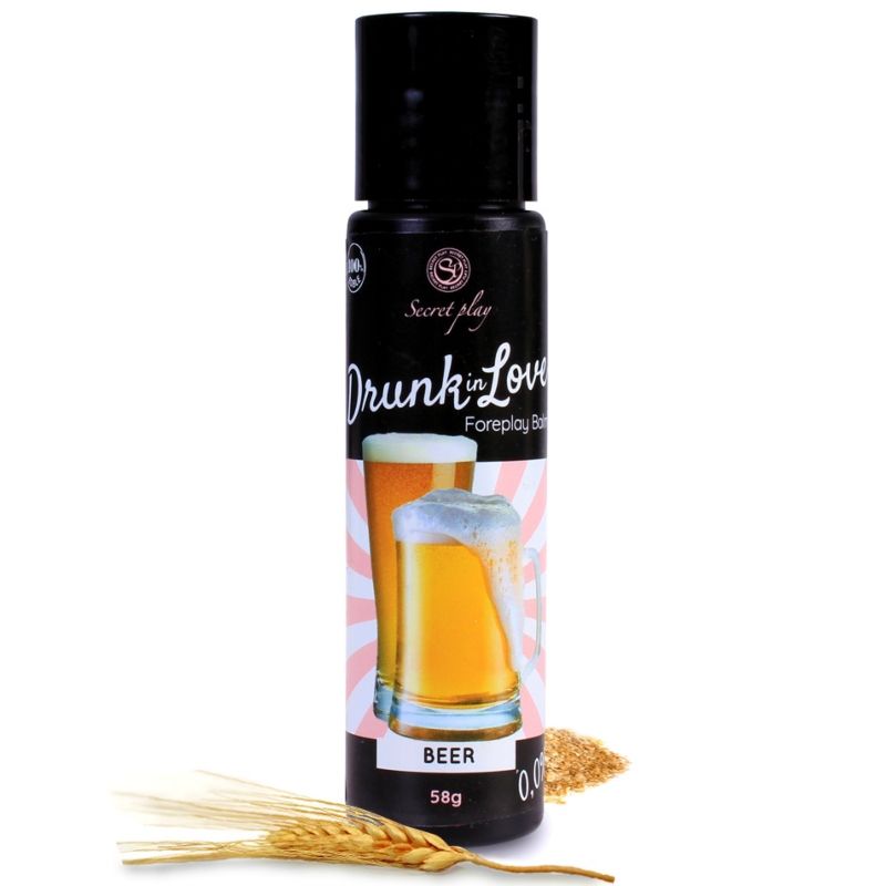 Secret Play - Lubrifiant Comestible Bière Drunk in Love - 60 ml