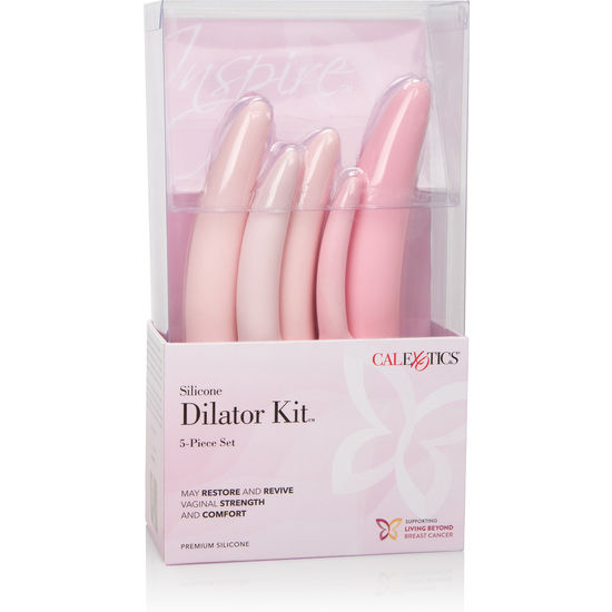 Kit Dilatateurs Vaginaux Inspire Silicone Médical 5 Tailles - Calexotics