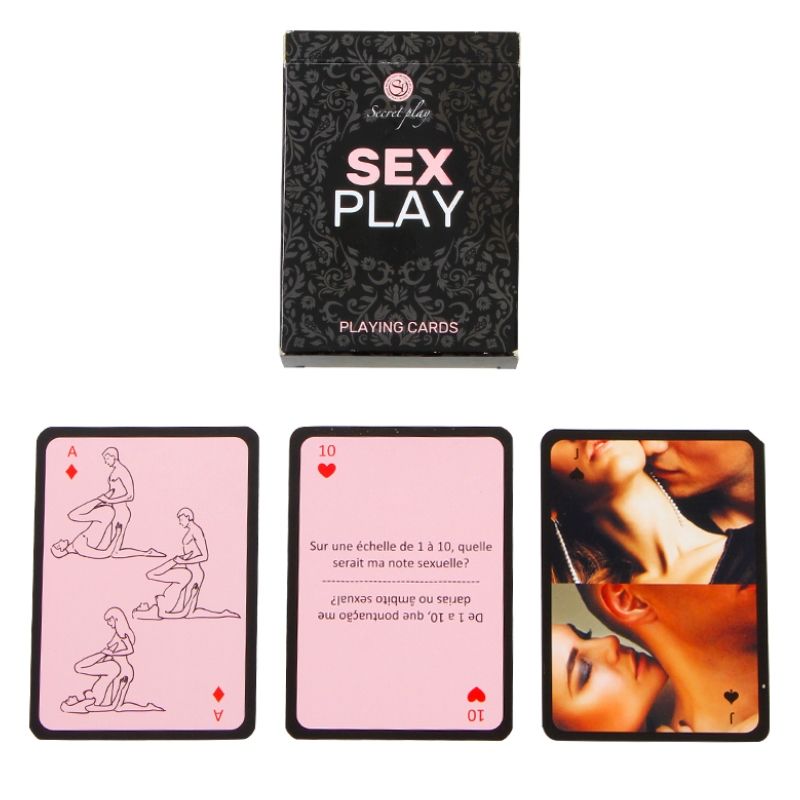 Secret Play - Jeu de Cartes pour Couple Sex Play (FR / PT)