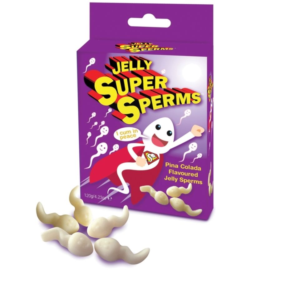 Bonbons Gélifiés Spermatozoïdes Piña Colada - Spencer & Fleetwood