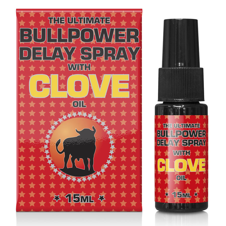Cobeco Pharma – Spray retardant à base de clou de girofle Bull Power – 15 ml