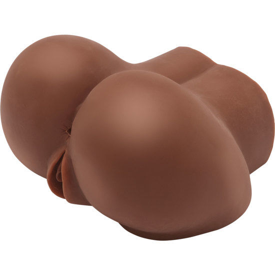 Masturbateur Réaliste Big Ass avec Vibrateur Marron - Act