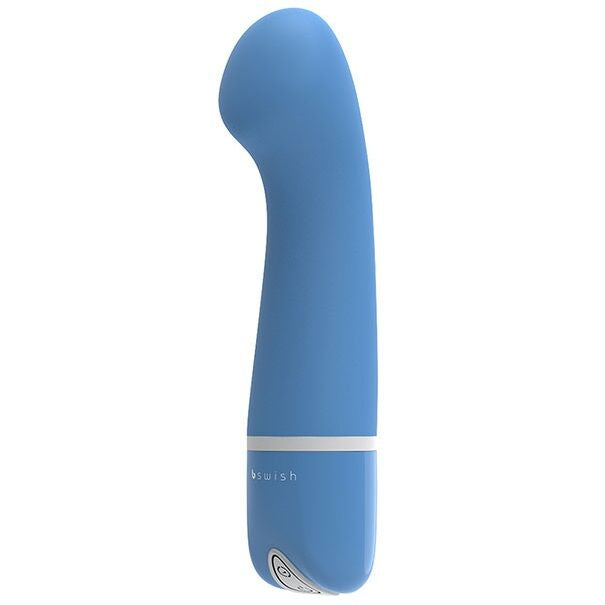 B Swish - Mini Vibro Bdesired Deluxe Incurvé - Bleu