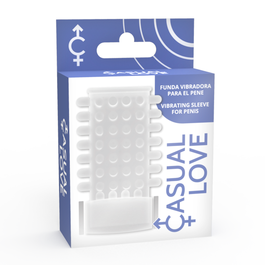 Anneau Vibrant Casual Love Transparent - Casual Love