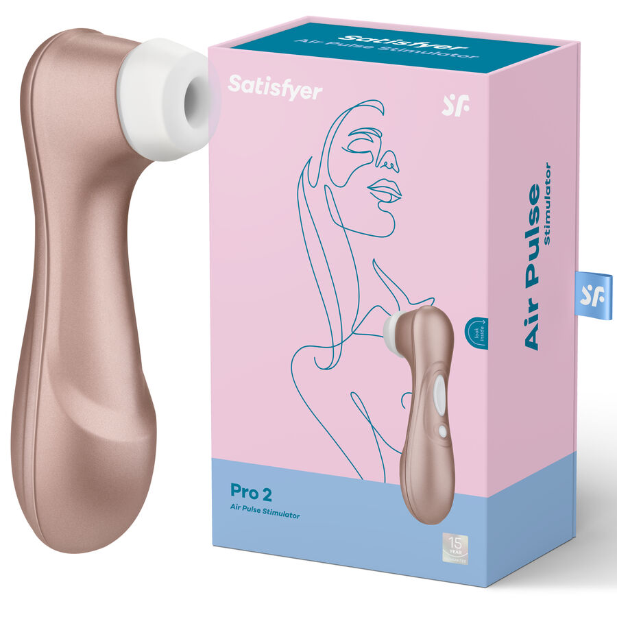 Stimulateur Clitoridien Pro 2 Next Generation Or Rose - Satisfyer
