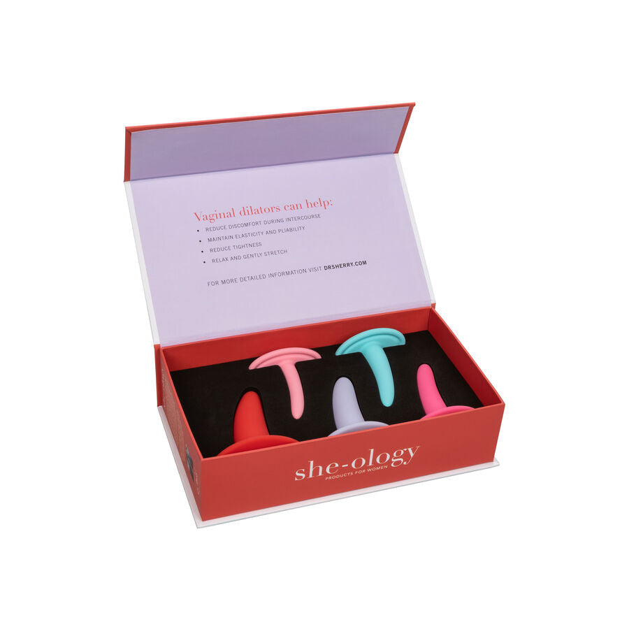 Kit Dilatateurs Vaginaux She-ology 5 Pièces - CalExotics