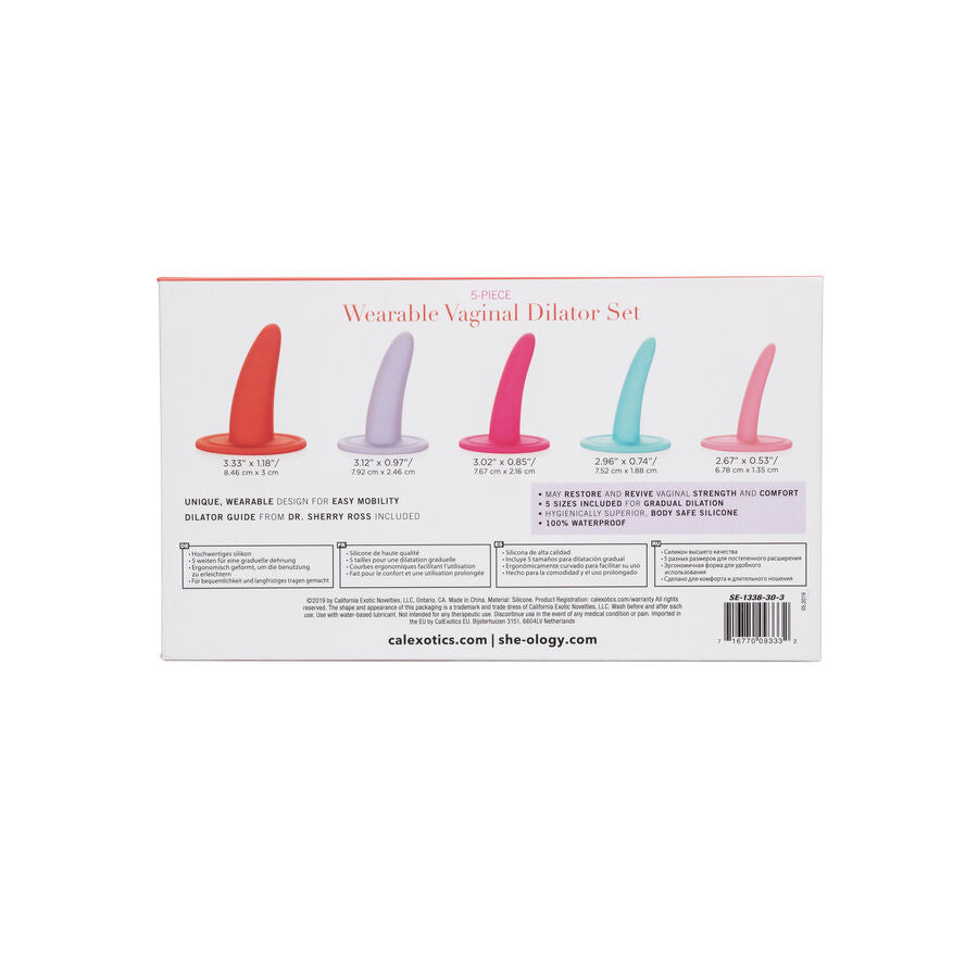 Kit Dilatateurs Vaginaux She-ology 5 Pièces - CalExotics