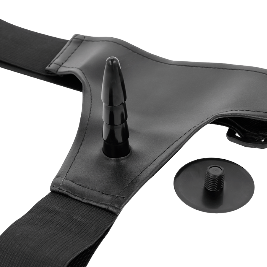 Harness Attraction – Gode ceinture stimulation point G ou périnée – 15,5 cm