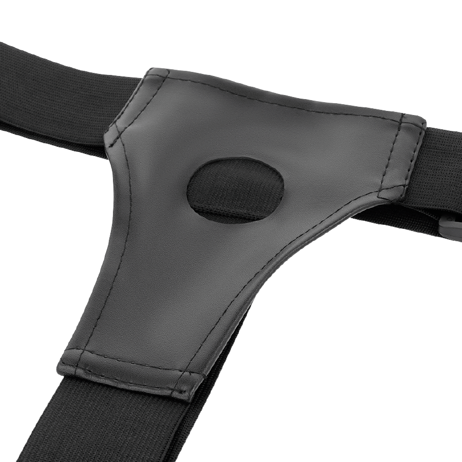 Harness Attraction – Gode ceinture Benny avec vibromasseur – 15 cm