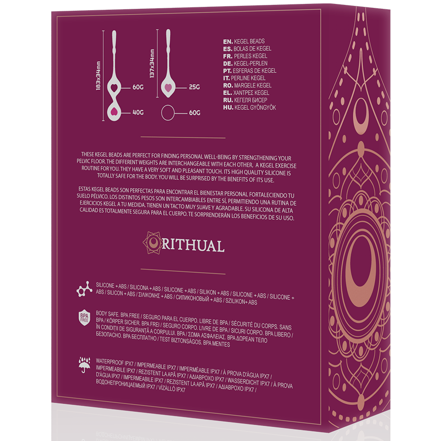 Rithual – Set de Boules de Kegel – Tonification du Périnée