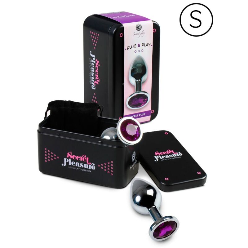 Secret Play - Plug Métal Bijou Lila - Taille S