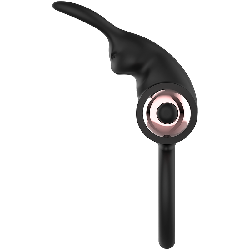 Anneau Vibrant Coquette Chic Desire Noir/Or - Coquette
