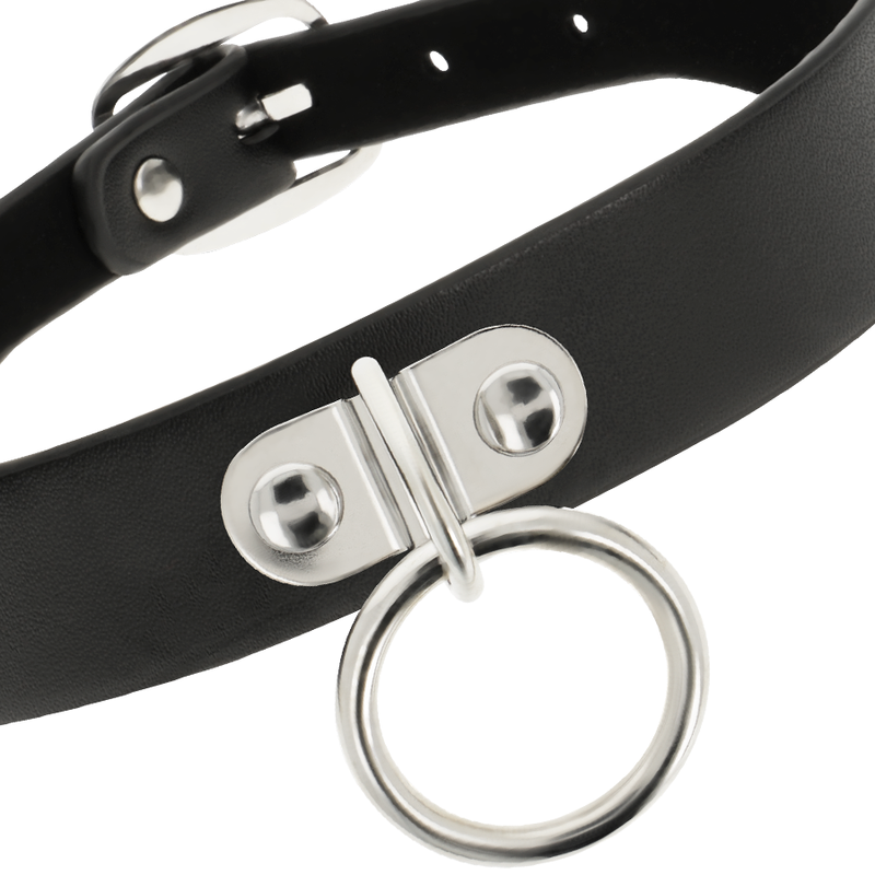 Collier Fétiche Cuir Vegan Réglable - Coquette Chic Desire