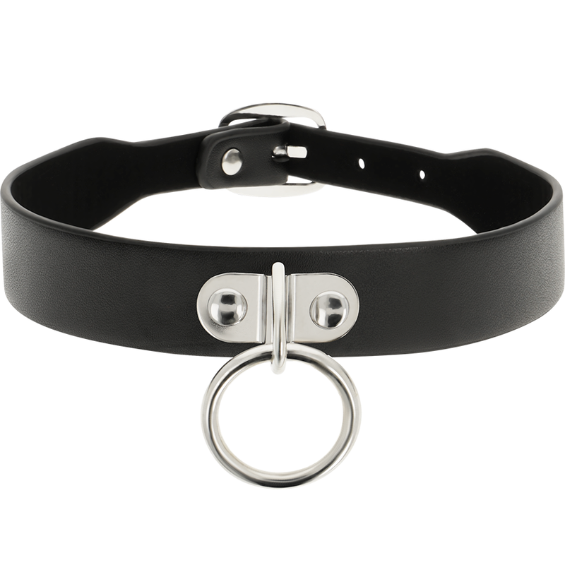 Collier Fétiche Cuir Vegan Réglable - Coquette Chic Desire