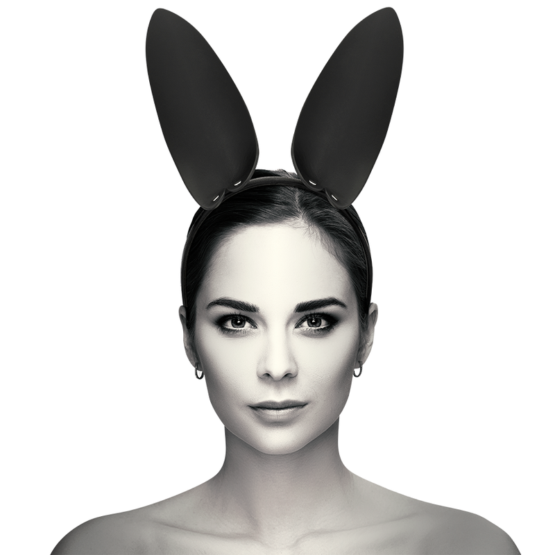 Serre-Tête Oreilles de Lapin Cuir Vegan - Coquette Chic Desire