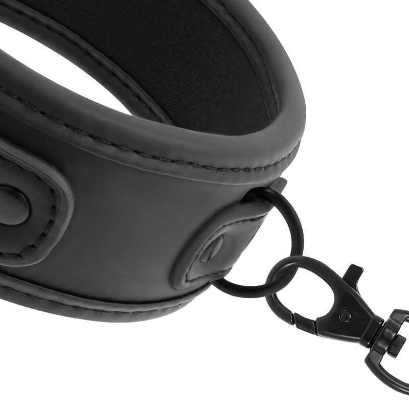 Collier BDSM Fetish Submissive Chaîne Néoprène - Fetish - FETISH SUBMISSIVE BONDAGE