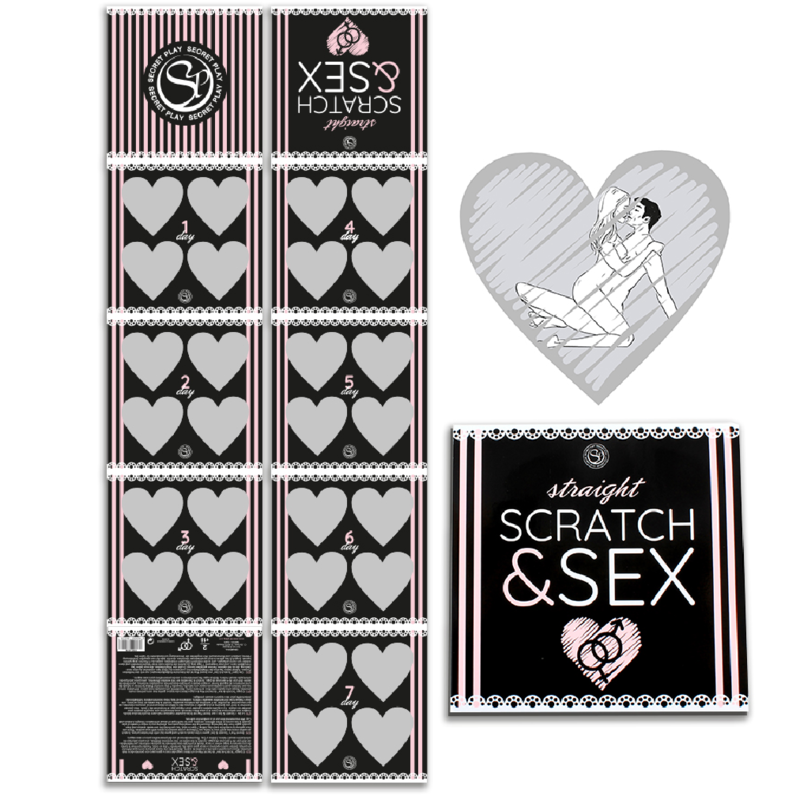 Secret Play - Jeu de Grattage Sexy Version Hétéro Scratch & Sex