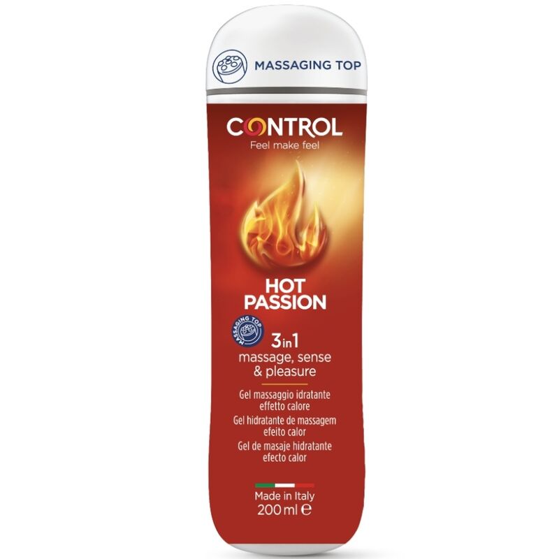 Gel Intime 3 en 1 Hot Passion Chauffant 200ml - Control - CONTROL LUBES