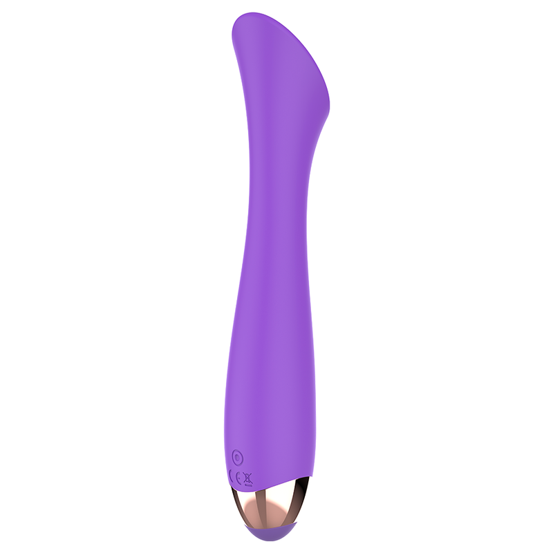 Vibromasseur point K Mandy rechargeable en silicone - Womanvibe - WOMANVIBE