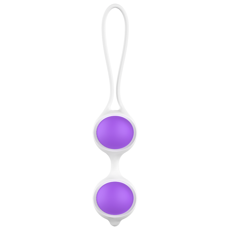 Womanvibe – Balles de Kegel en Silicone Vibe Keisy II Violet - 65 g