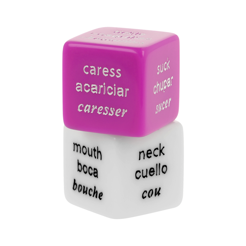 Jeu de Dés Érotiques CoverMe Trilingue - CoverMe