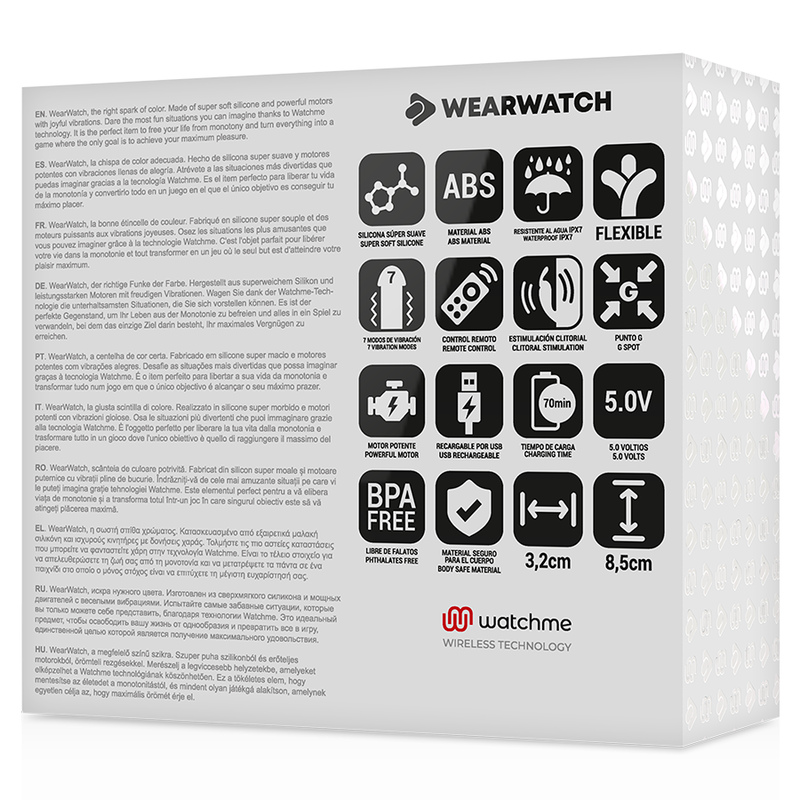 Vibrateur couple WearWatch Dual eau de mer/neige - WearWatch - WEARWATCH