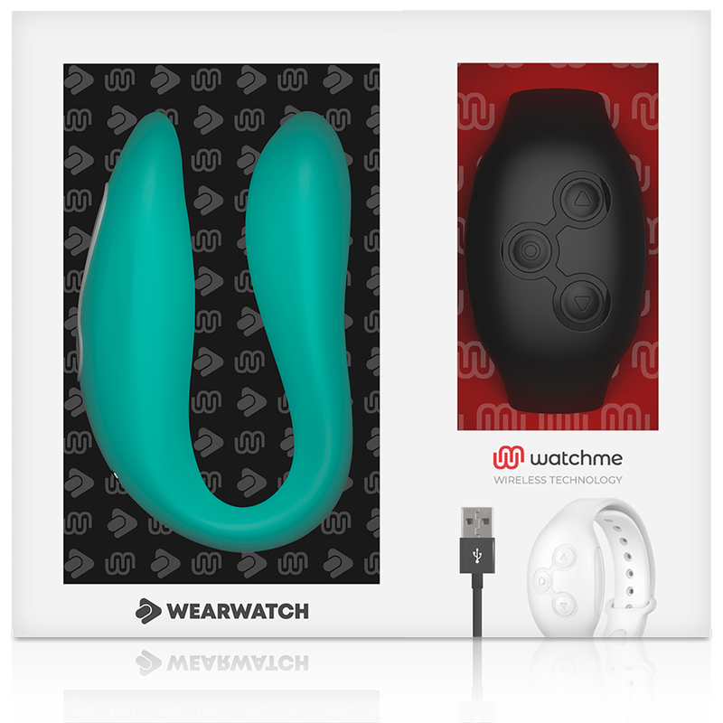 Vibrateur couple WearWatch Dual aigue-marine - WearWatch - WEARWATCH