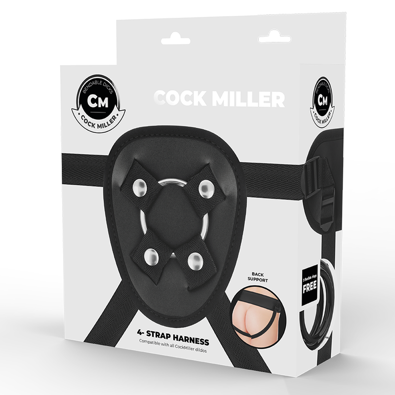 Harnais Réglable Cock Miller avec Anneaux - Cock Miller